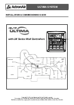 ActronAir ESP ULTIMA SYSTEM Installation & Commissioning Manual preview