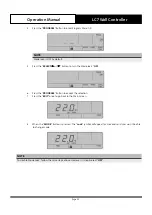 Предварительный просмотр 29 страницы ActronAir LC7 Operation Manual