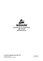 Preview for 16 page of ActronAir LM-ZC Operating Instructions Manual