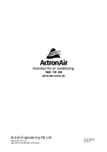 Предварительный просмотр 32 страницы ActronAir LM7-D Operating Instructions Manual