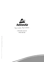 Предварительный просмотр 24 страницы ActronAir MRE-035AS Installation Manual