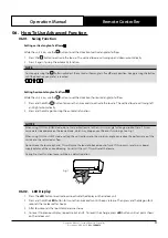 Preview for 11 page of ActronAir Serene 2 RC-02 Operation Manual