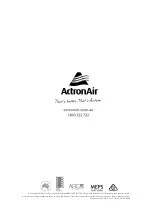 Preview for 16 page of ActronAir Serene 2 RC-02 Operation Manual