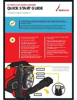 ActSafe ACX POWER ASCENDER Quick Start Manual preview