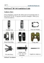 Preview for 4 page of Actuator Systems ReliTouch RT-201 Installation Manual