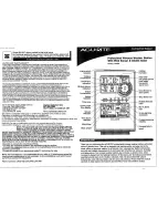 ACU-RITE 00595 Instruction Manual preview