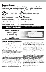 Preview for 10 page of ACU-RITE 00782W Instruction Manual