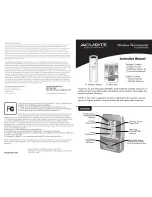 ACU-RITE 00782W3 Instruction Manual preview