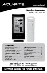 ACU-RITE 00815 Instruction Manual preview