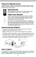 Предварительный просмотр 6 страницы ACU-RITE 00815 Instruction Manual