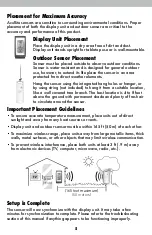 Preview for 5 page of ACU-RITE 00822 Instruction Manual