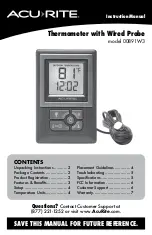 ACU-RITE 00891W3 Instruction Manual preview