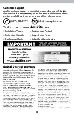 Preview for 21 page of ACU-RITE 01010 Instruction Manual