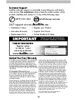 Preview for 12 page of ACU-RITE 01033W Instruction Manual