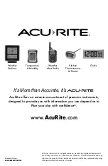 Preview for 26 page of ACU-RITE 01057RM Instruction Manual