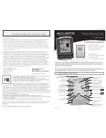 ACU-RITE 01097 Instruction Manual preview