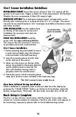 Preview for 12 page of ACU-RITE 01525 Instruction Manual