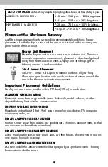 Preview for 9 page of ACU-RITE 01607BPDI Instruction Manual