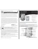 ACU-RITE 02001 Instruction Manual preview