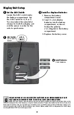 Предварительный просмотр 6 страницы ACU-RITE 03001W Instruction Manual