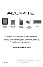 Preview for 8 page of ACU-RITE 06010RM Instruction Manual