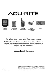 Preview for 16 page of ACU-RITE 06016RM Instruction Manual