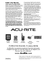 Preview for 12 page of ACU-RITE 06021 Instruction Manual