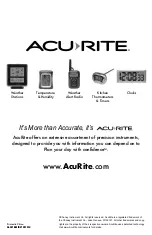 Preview for 12 page of ACU-RITE 06021RM Instruction Manual