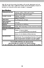 Preview for 10 page of ACU-RITE 06025RM Instruction Manual