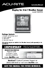 Preview for 1 page of ACU-RITE 06039M Instruction Manual