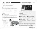 ACU-RITE 06100M Quick Setup Manual preview