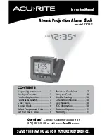 ACU-RITE 13239 Instruction Manual preview