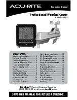 ACU-RITE 1525 Instruction Manual preview