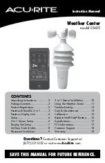 ACU-RITE 1605 Instruction Manual preview