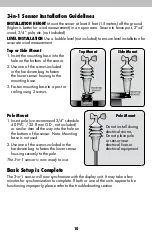 Preview for 10 page of ACU-RITE 1605 Instruction Manual