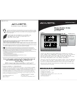 ACU-RITE 605 Instruction Manual preview
