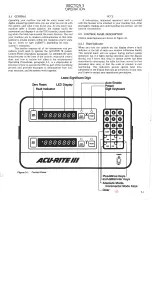 Предварительный просмотр 13 страницы ACU-RITE acu-rite III Operator'S Manual