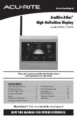 Preview for 1 page of ACU-RITE Atlas 06104 Instruction Manual