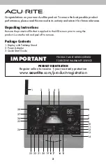 Предварительный просмотр 2 страницы ACU-RITE Atlas 06104 Instruction Manual