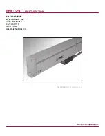 ACU-RITE ENC 250 Reference Manual preview