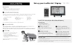 Preview for 1 page of ACU-RITE Iris 06103M Setup