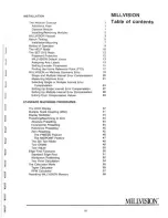 Preview for 2 page of ACU-RITE MILLVISION Reference Manual