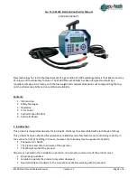 Acu-Tech EF300GPS Manual предпросмотр