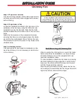 Preview for 26 page of Acucraft Blaze BL-6-ST Installation & Operator'S Manual