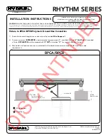 Предварительный просмотр 4 страницы Acuity Brands Lighting HYDREL Installation Instructions