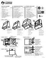 Preview for 2 page of Acuity Brands Lighting Lithonia Lighting LIL LED 30K MVOLT Manual