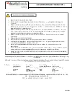 Preview for 2 page of Acuity Brands Lighting Pedestrian LED Luminaire Series Installation And Maintenance Manual