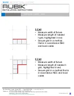 Предварительный просмотр 8 страницы Acuity Brands Lighting RUBIK 3CL Installation Instructions Manual