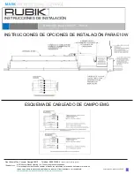 Предварительный просмотр 12 страницы Acuity Brands Lighting RUBIK 3CL Installation Instructions Manual