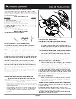 Preview for 7 page of Acuity Brands Lithonia Lighting HomeGuard LED HGX LED 2RH 40K 120 MO Installation Instructions Manual